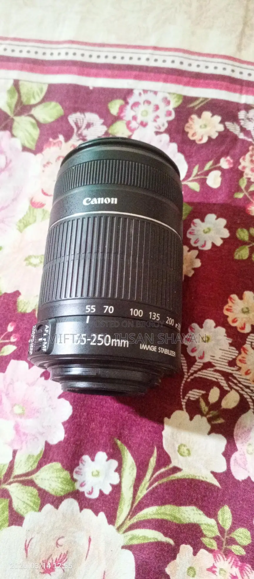 Canon EF-S 55-250mm f/4-5.6 IS II Lens