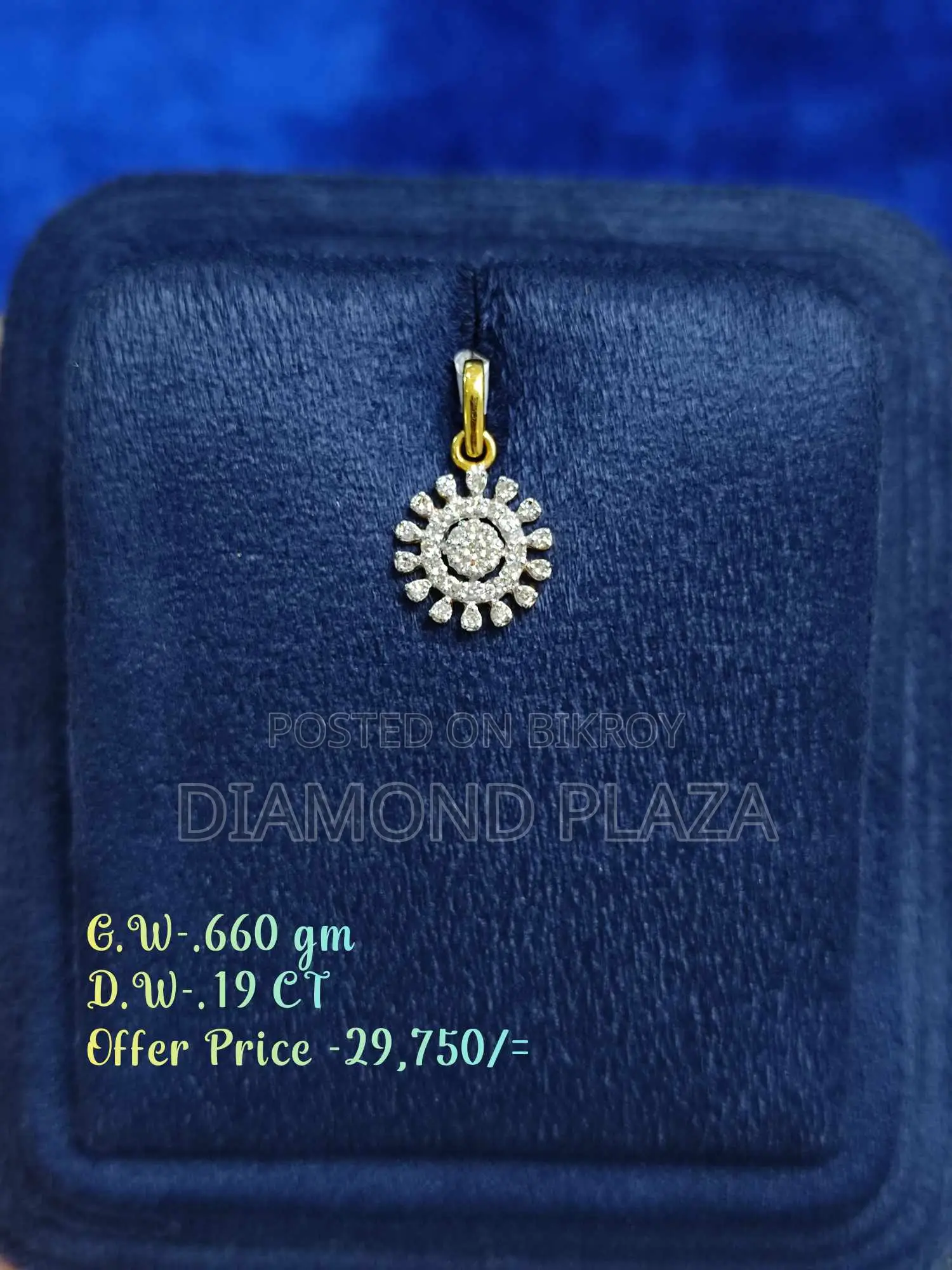 Diamond locket