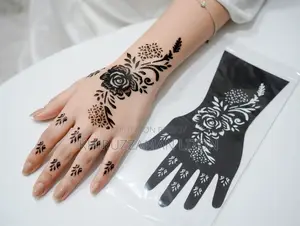Mehndi Sticker Design 6 Pieces