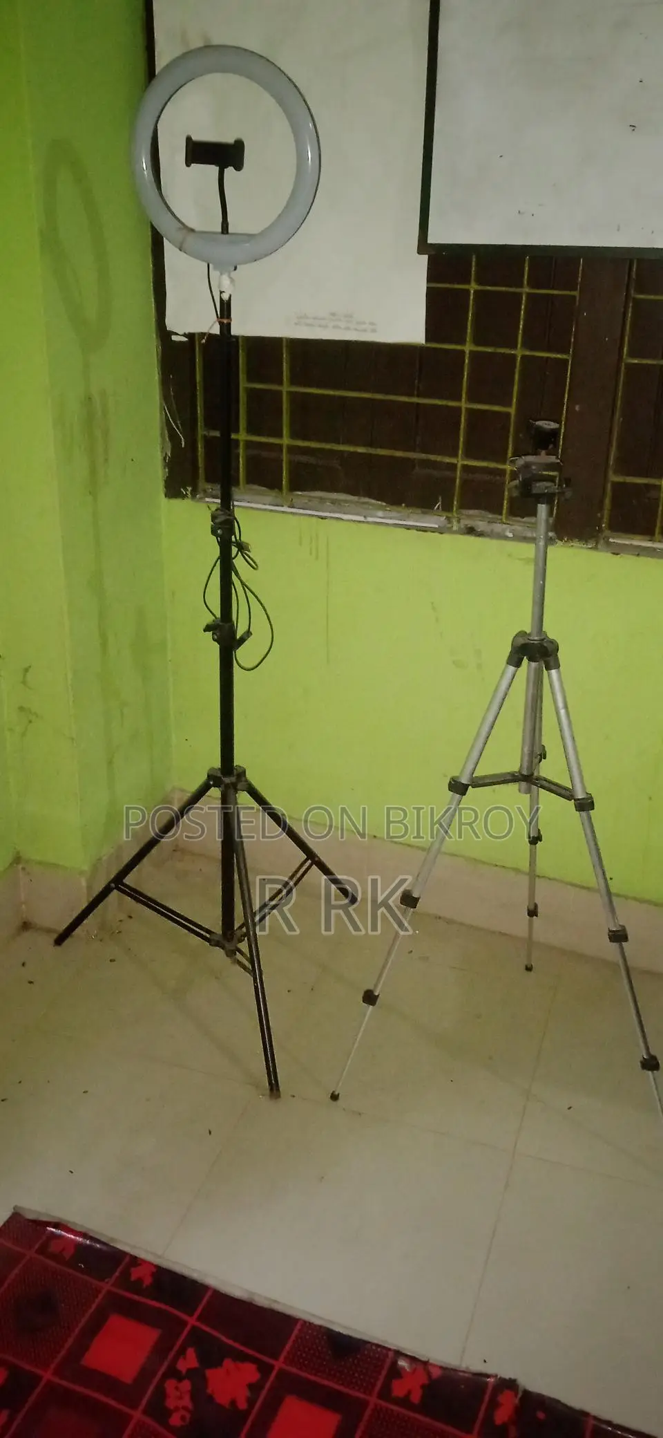 রিং লাইট ও স্ট্যান্ড