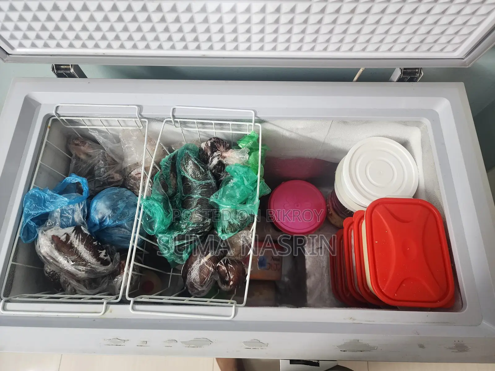 Sharp 180-liter deep freezer for sale.