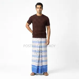 ৬ হাত ১০০% সুতি কাপড় এর লুঙ্গি