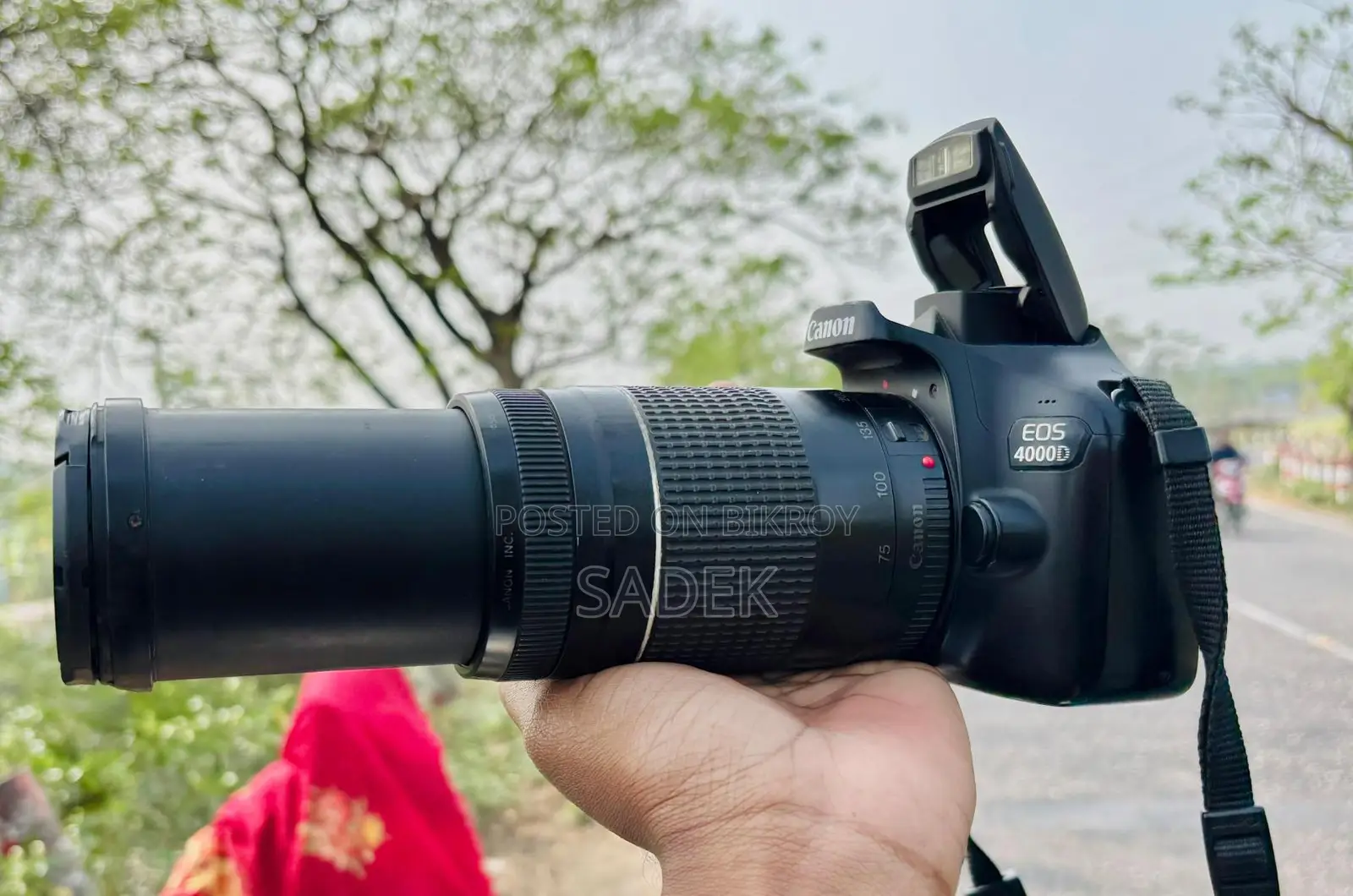 Canon 4000d Complete Setup with 75-300 Lens