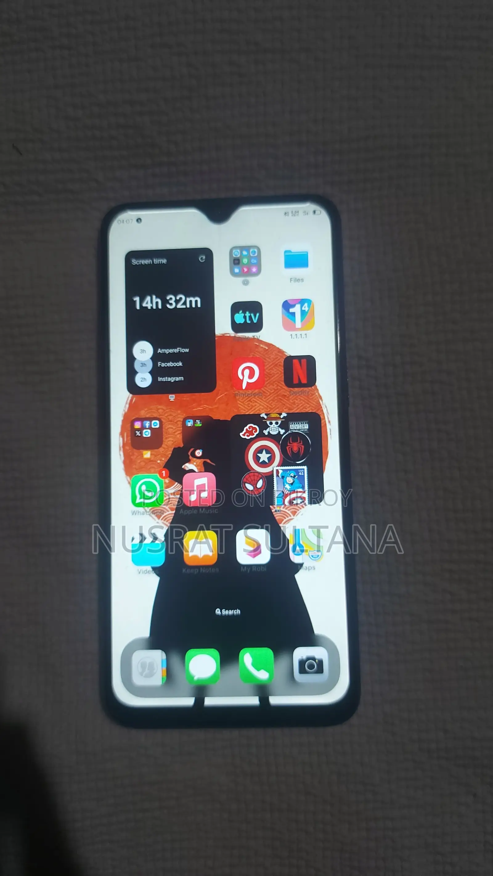 OPPO F9 . (Used)