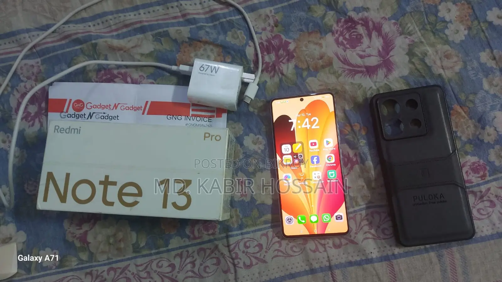 Xiaomi Redmi Note 13 Pro Android 16, Hyper OS3 (Used)