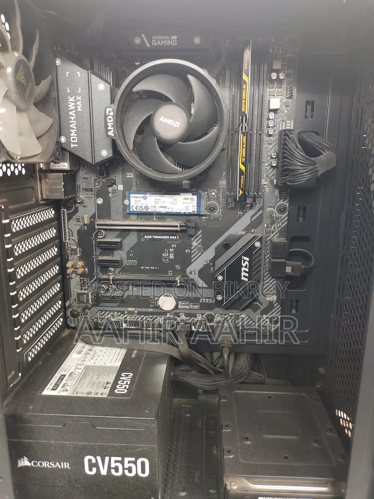 Ryzen 7 5700G desktop Gaming PC . 8GB DDR4 3200MHz