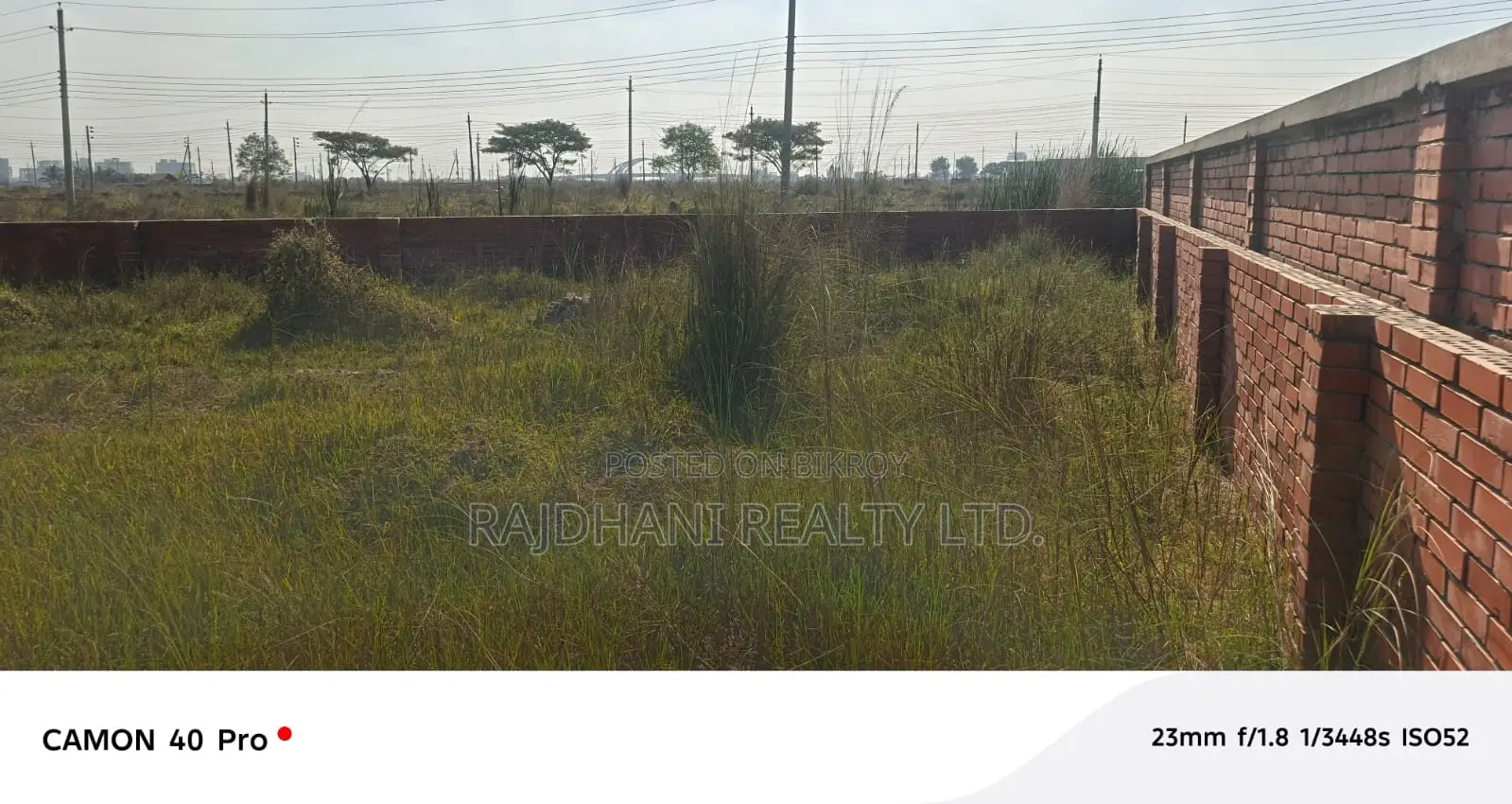 20 Katha Plot for Sale in N Block, Bashundhara Residential Area.