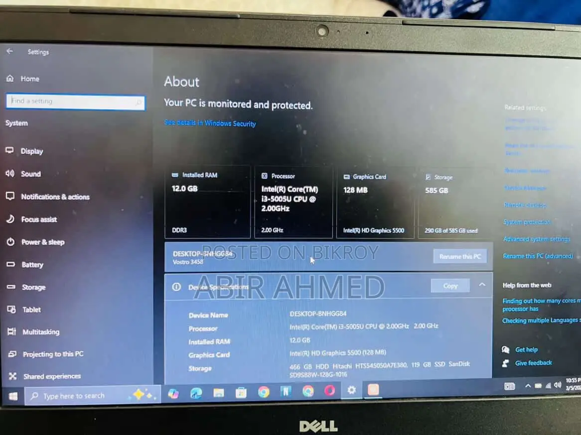 Laptop for Sale