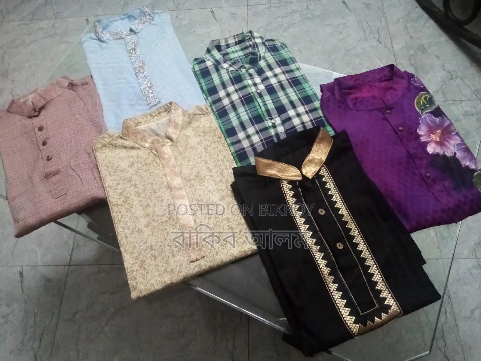 6 Pieces Panjabi