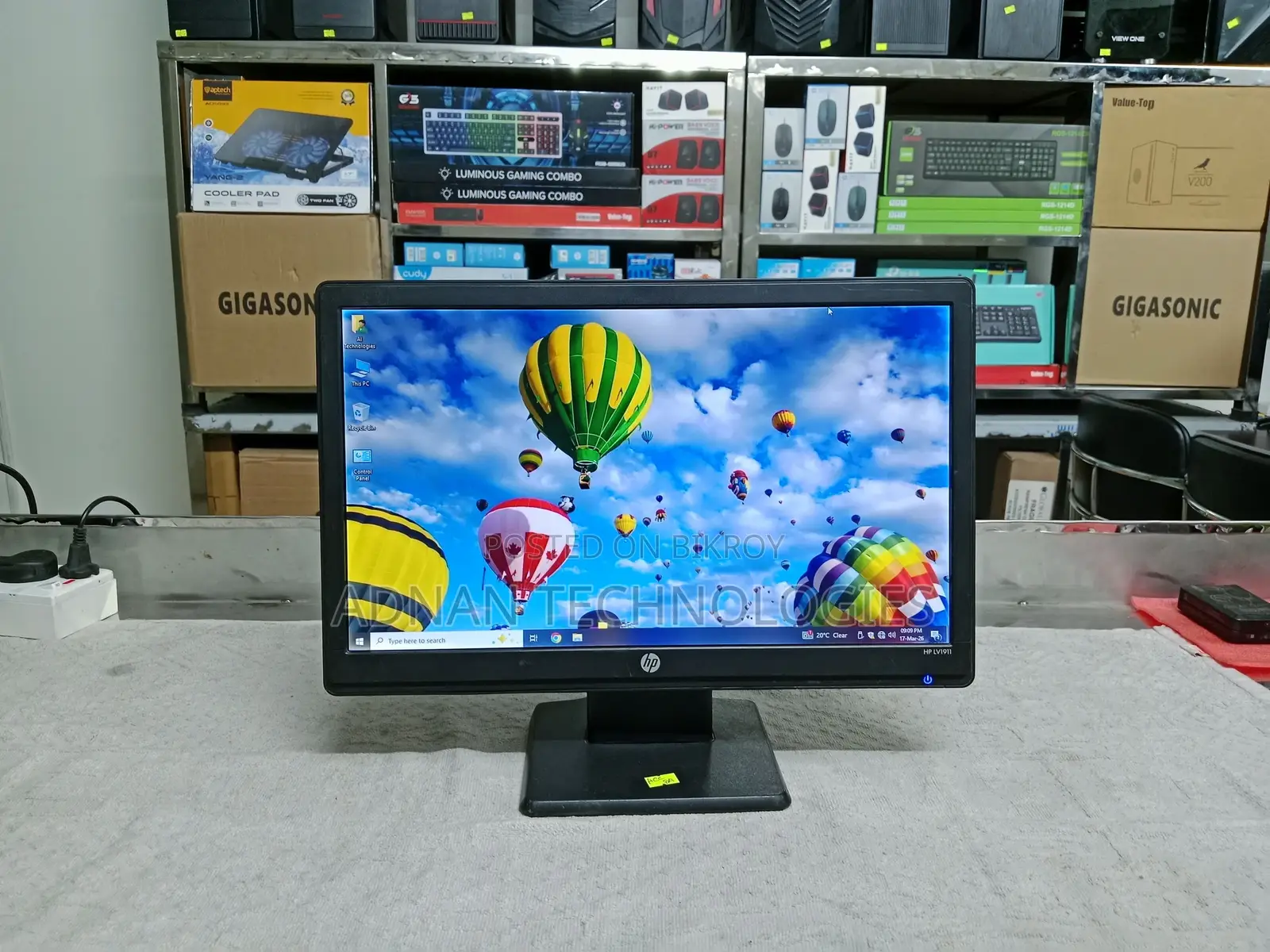 LG 19EN33S 19″ HD LED Wide Screen Monitor | Energy Saving Display