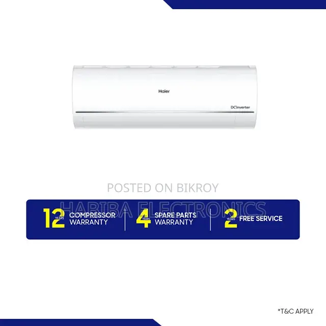Haier 19UVcool 1.6 Ton Inverter Pro Air Conditioner
