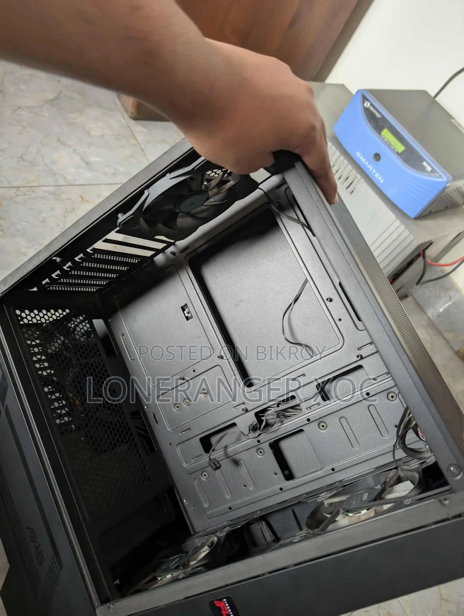 Msi Mag Forge 100r Tempered Glass Mid-tower Gaming Case