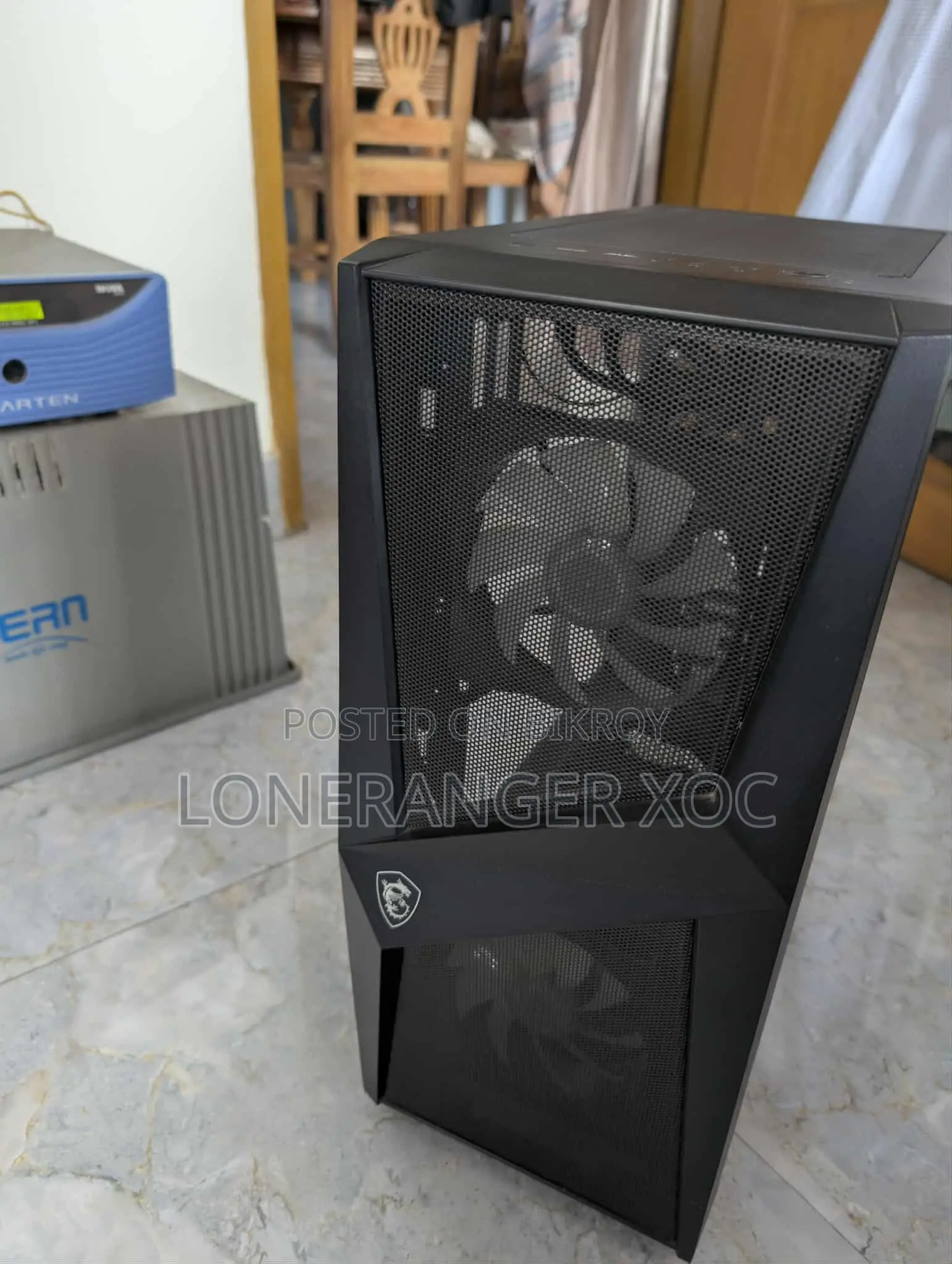 Msi Mag Forge 100r Tempered Glass Mid-tower Gaming Case