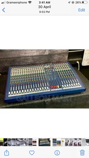 Soundcraft Lx-7ii-24 Original England