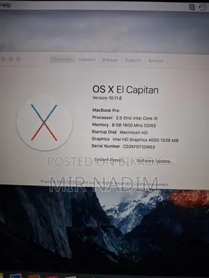 Macbook Pro Core I5
