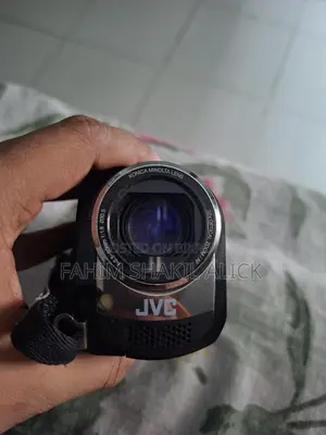 JVC Everio hard disk drive (HDD) camcorder.