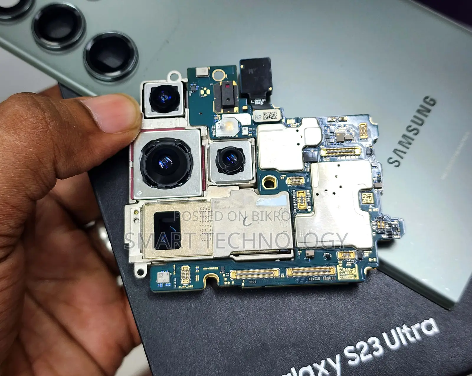 Samsung Galaxy S23 Ultra Motherboard 12GB/512GB With Box