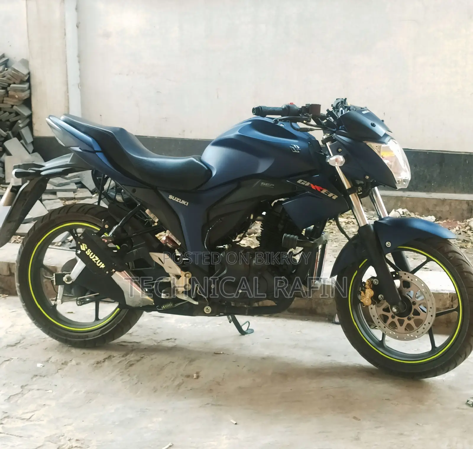 Suzuki Gixxer Monotone . 2025