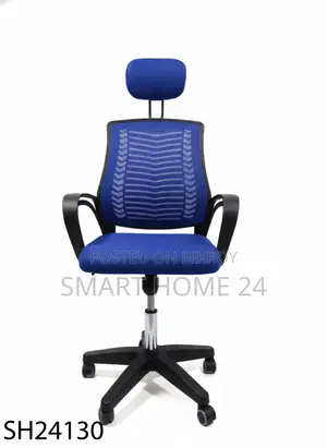 Ergonomic Mesh Office Chair with Headrest – Comfortable and Stylish