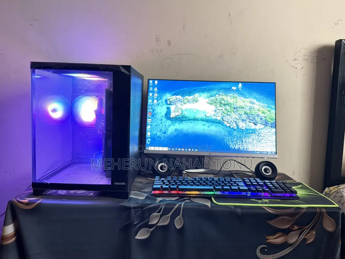 Desktop Pc 22 Inch 256gb Ssd