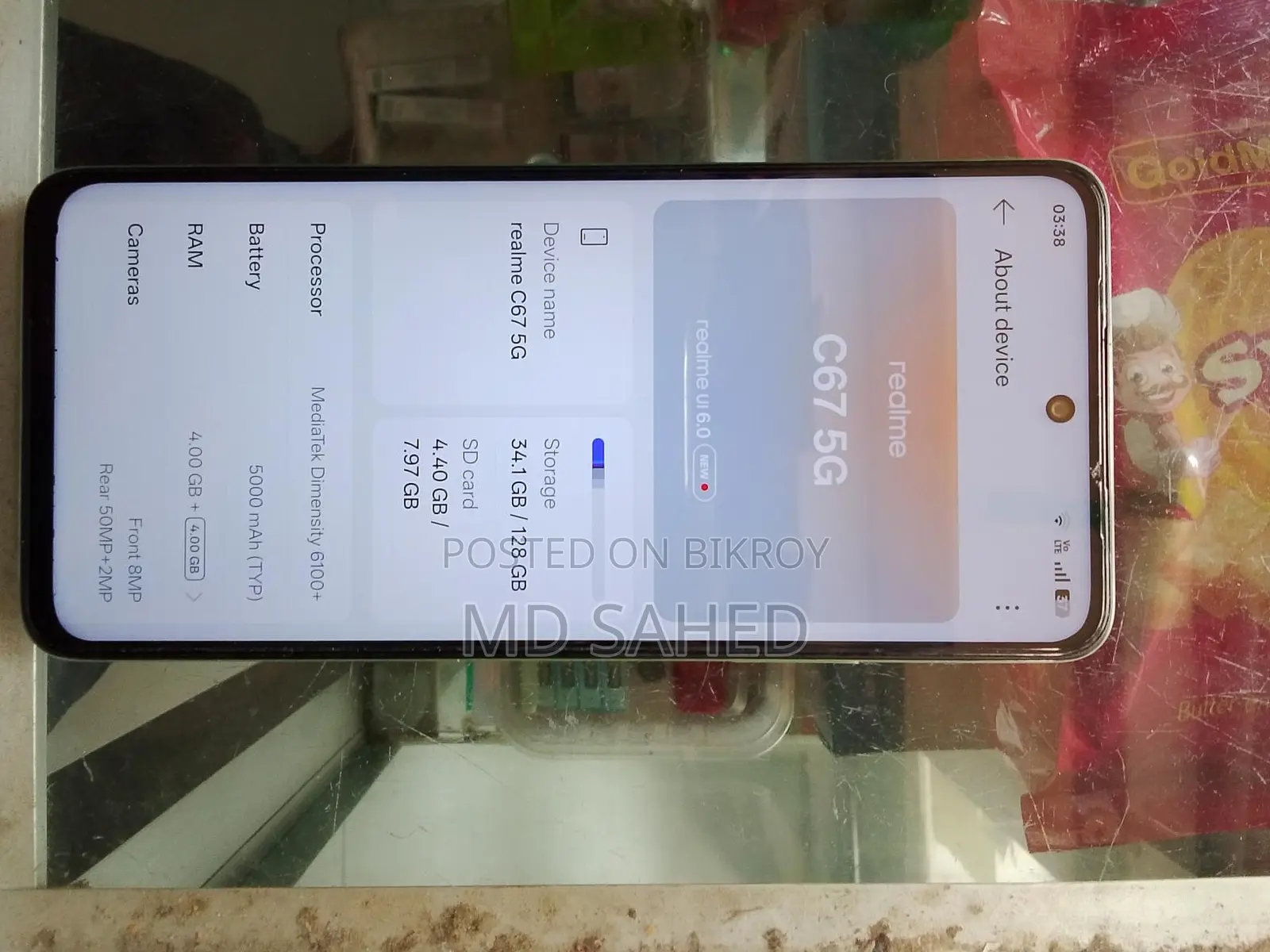 Realme C67 5g (Used)