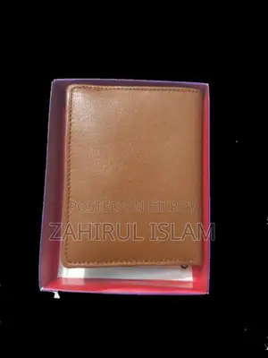 ১০০% চামড়ার মানিব্যাগ | একদম ফ্রেশ এবং নিউ।