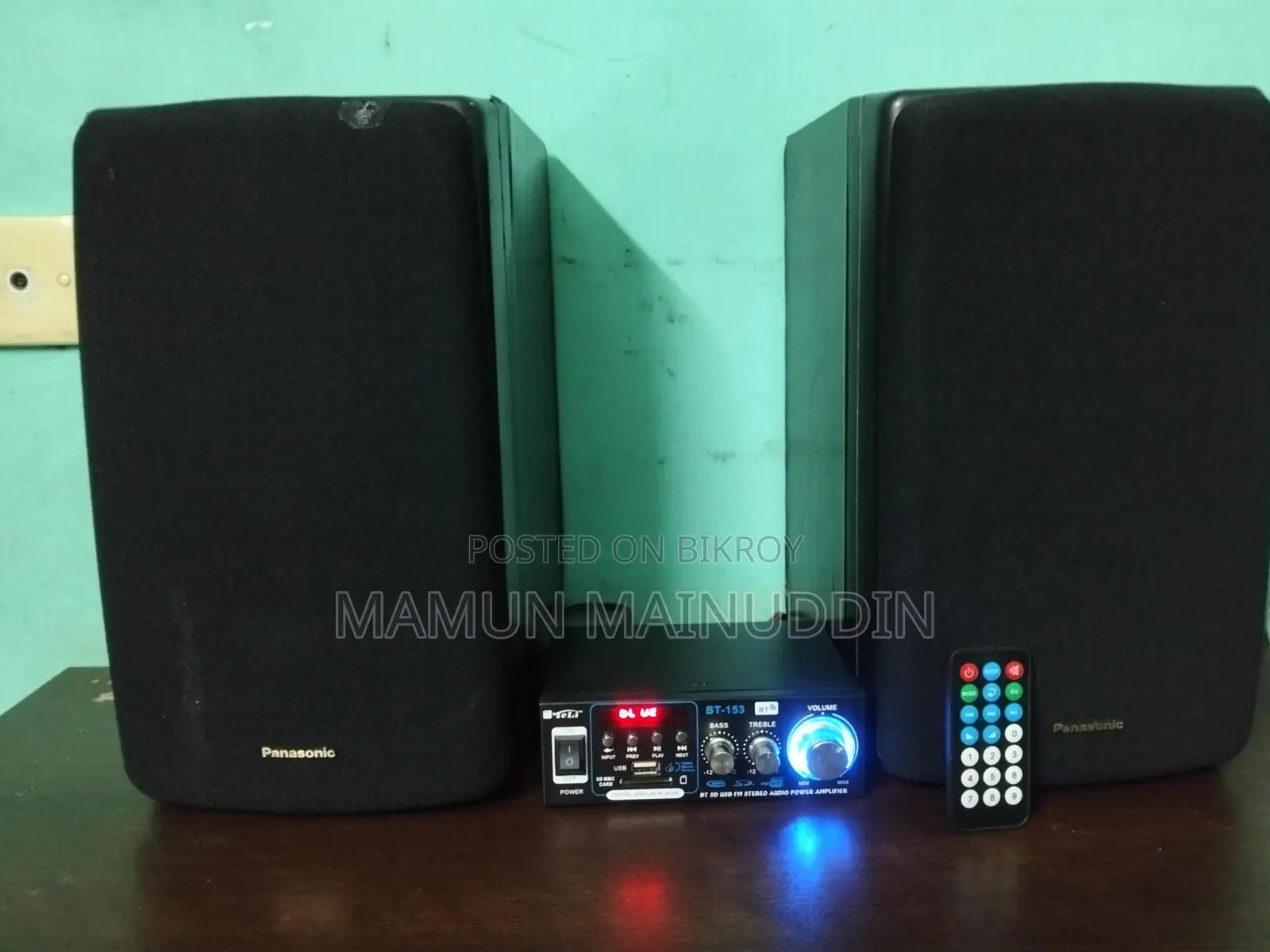 Panasonic Speaker And Amplifier