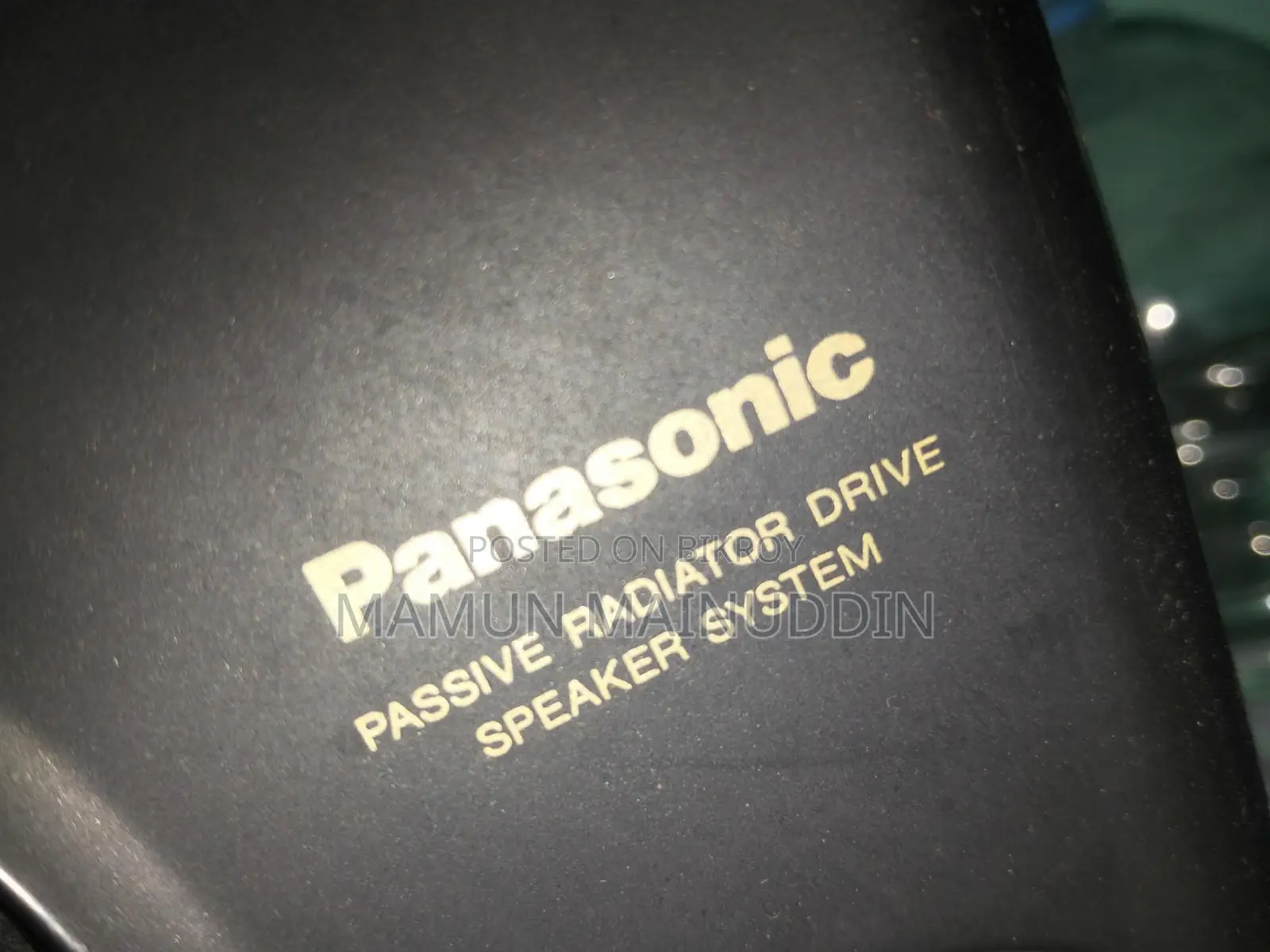Panasonic Speaker And Amplifier