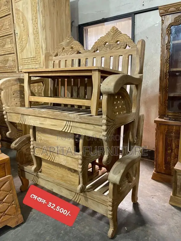 Teak Wood Sofa for Sale
