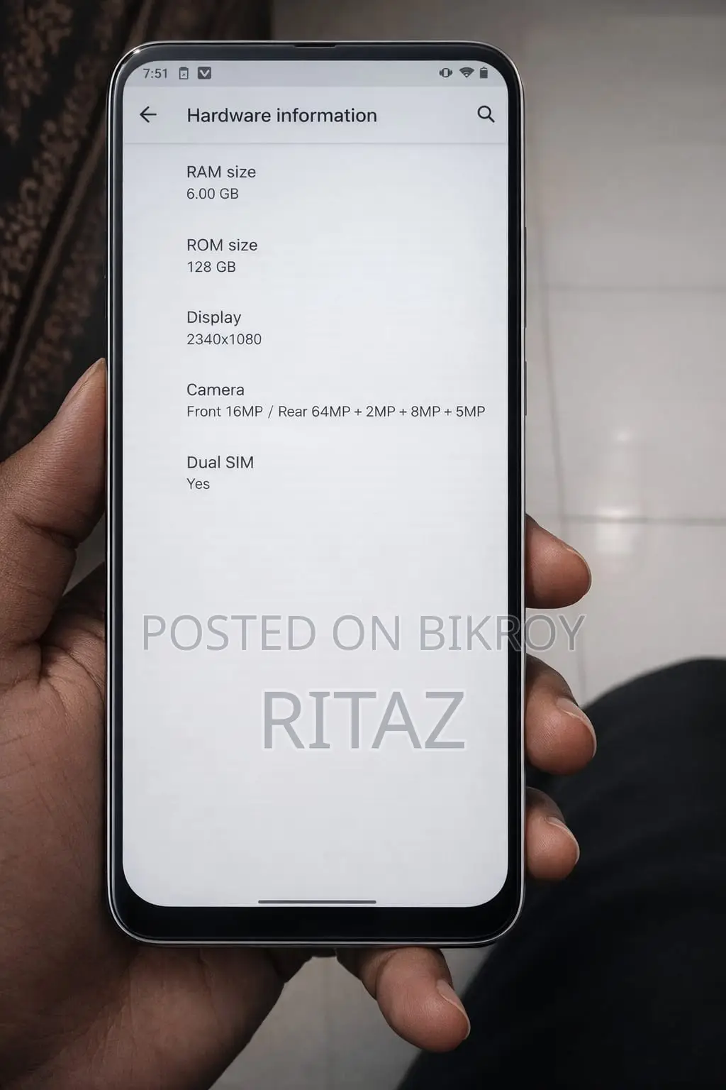 Motorola One Fusion . (Used)