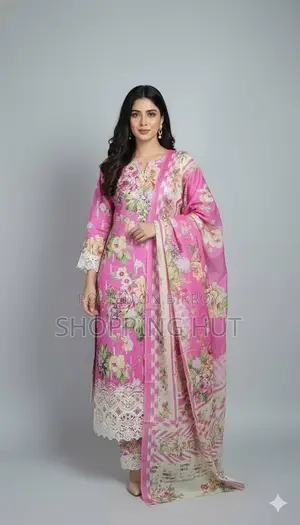 Elaf Laser Cut Three-Piece