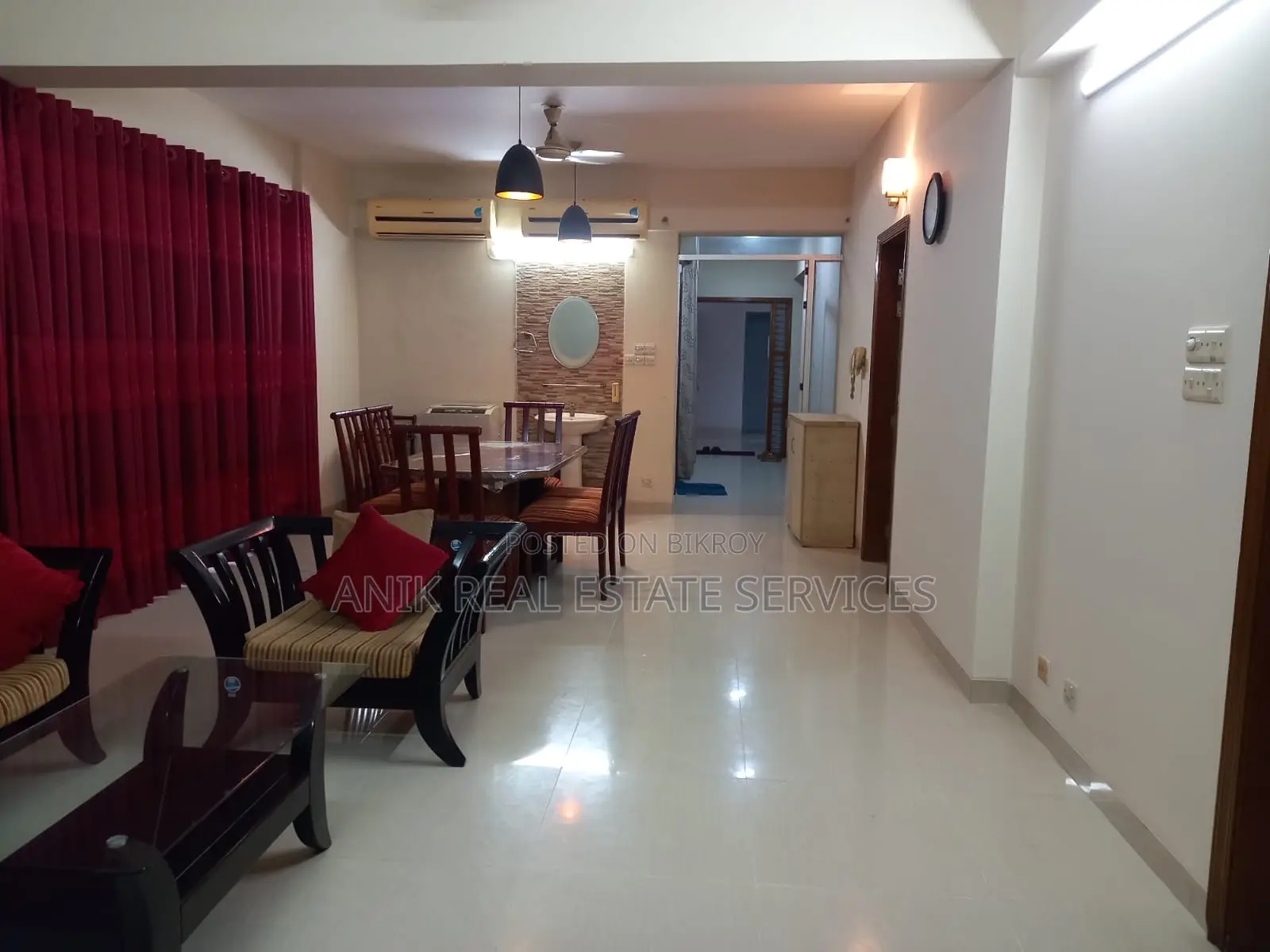 Good Quality 3 Bedroom Full Farnised Flat Rent At Banani