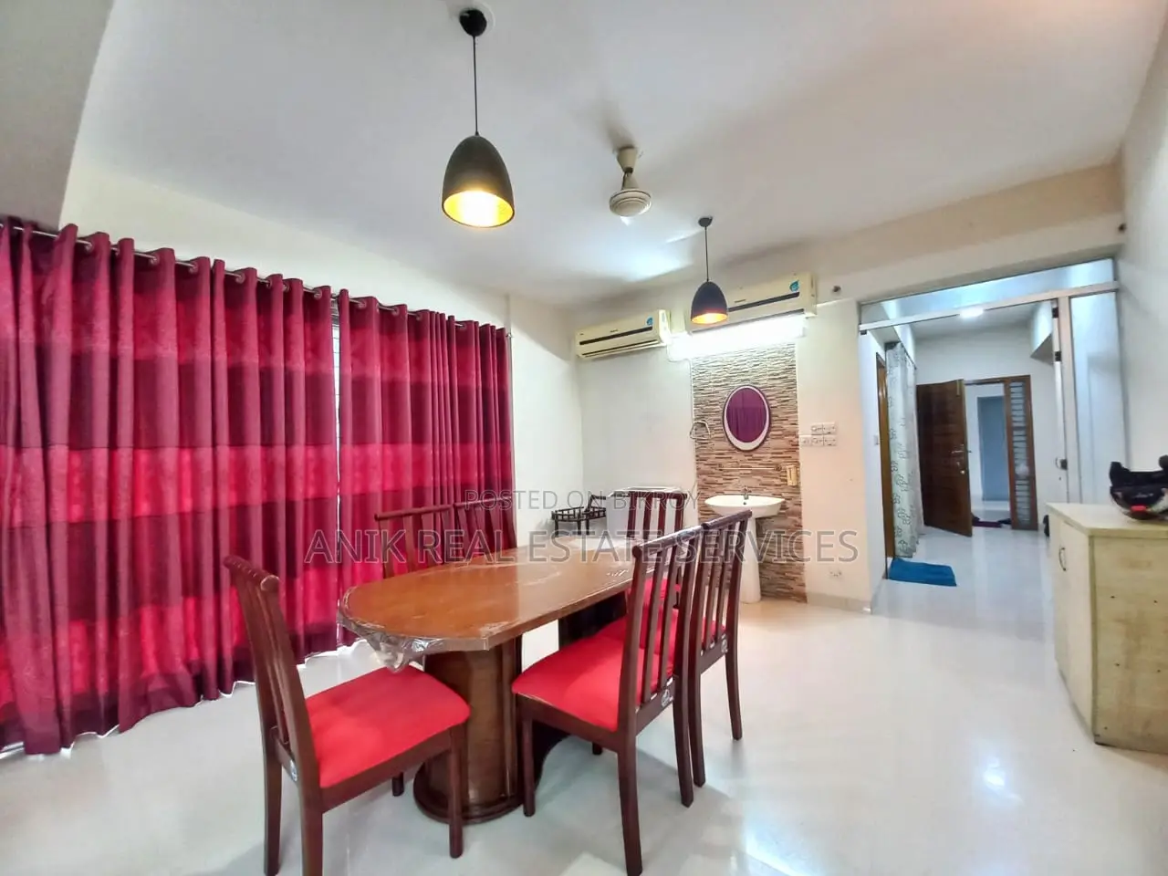 Good Quality 3 Bedroom Full Farnised Flat Rent At Banani