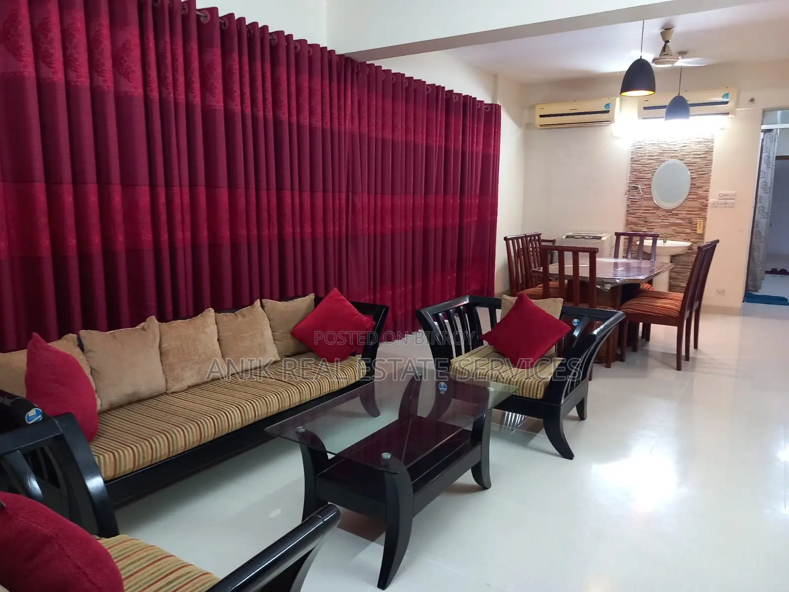 Good Quality 3 Bedroom Full Farnised Flat Rent At Banani