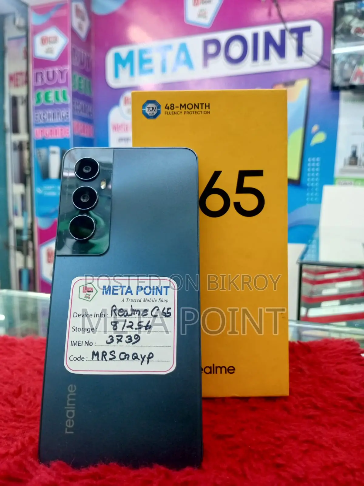 Realme C65 8/256GB (Used)