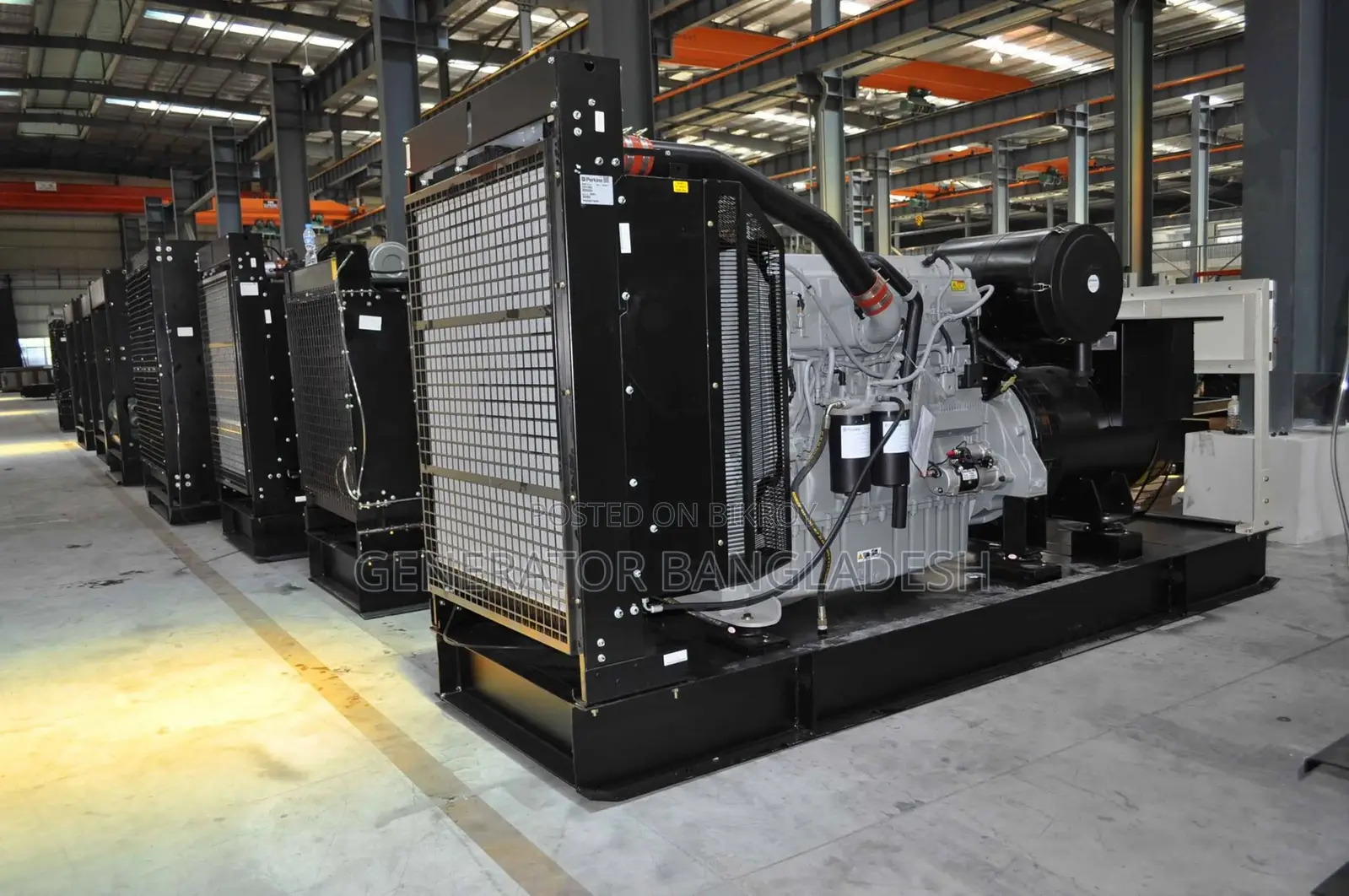 500 kVA Industrial Diesel Generator - PERKINS Engine