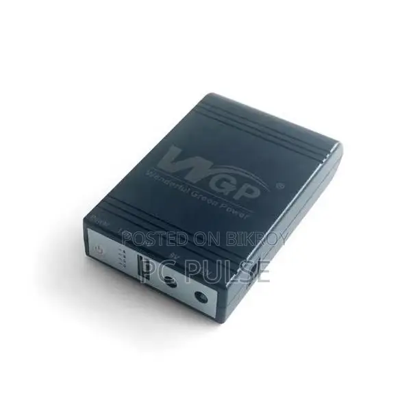 WGP Mini UPS 10400mAh (5V/12V/12V) - Best Router & ONU Backup