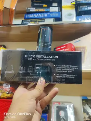WGP Mini UPS 10400mAh (5V/12V/12V) - Best Router & ONU Backup