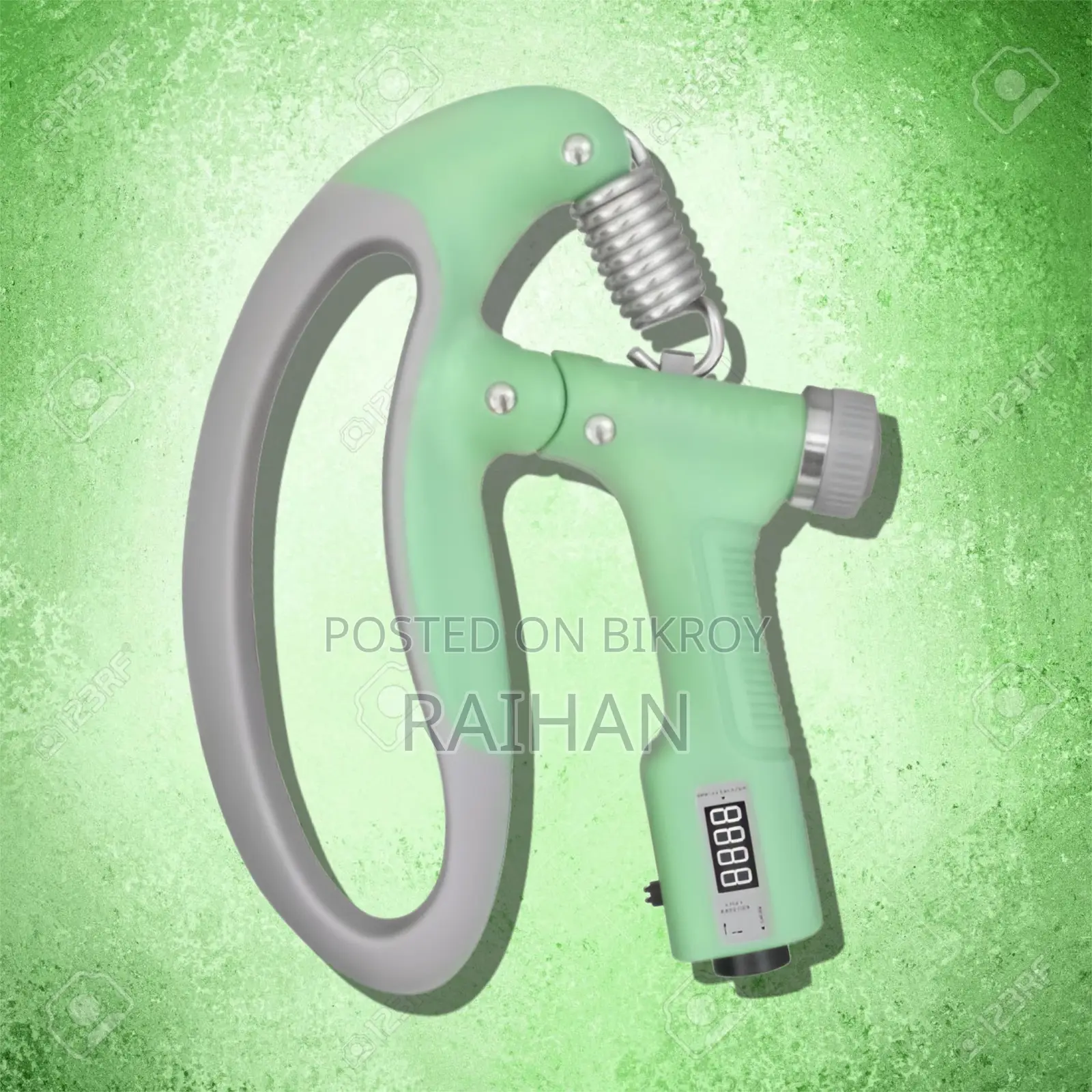 10-100kg adjustable | 1-9999 reps countable | Hand gripper