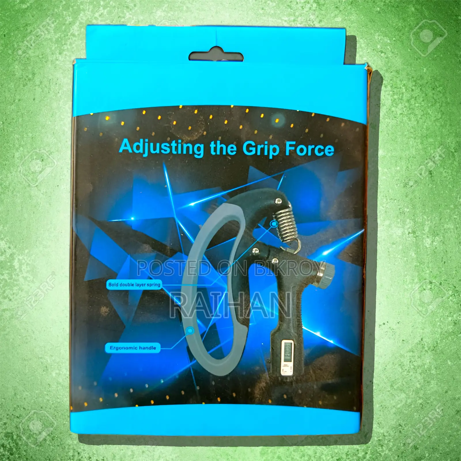 10-100kg adjustable | 1-9999 reps countable | Hand gripper