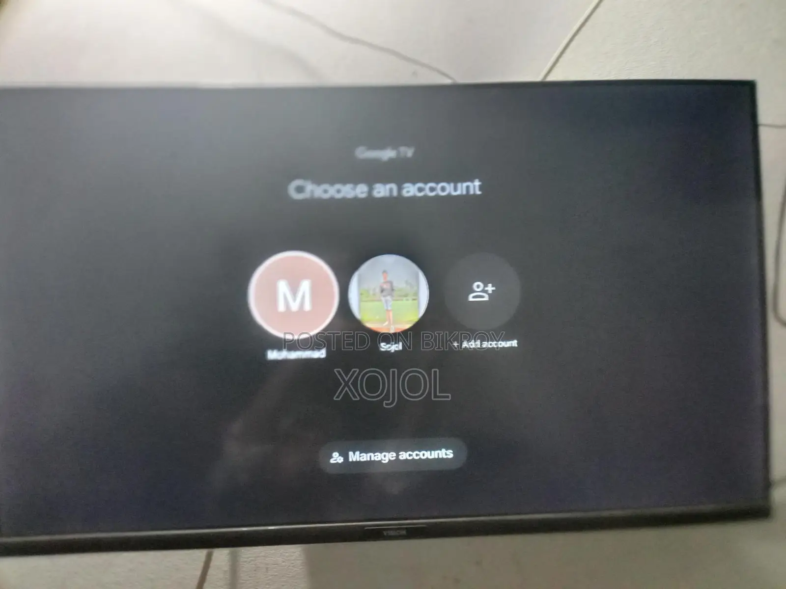 Vision TV For Sale