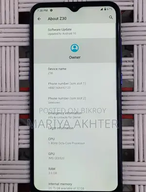 সিম্ফনি জেড৩০ (ব্যবহৃত)