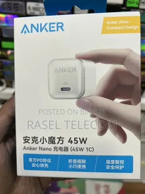 Anker Nano Charger (45W) | Ultra-Compact PD Fast Brand New