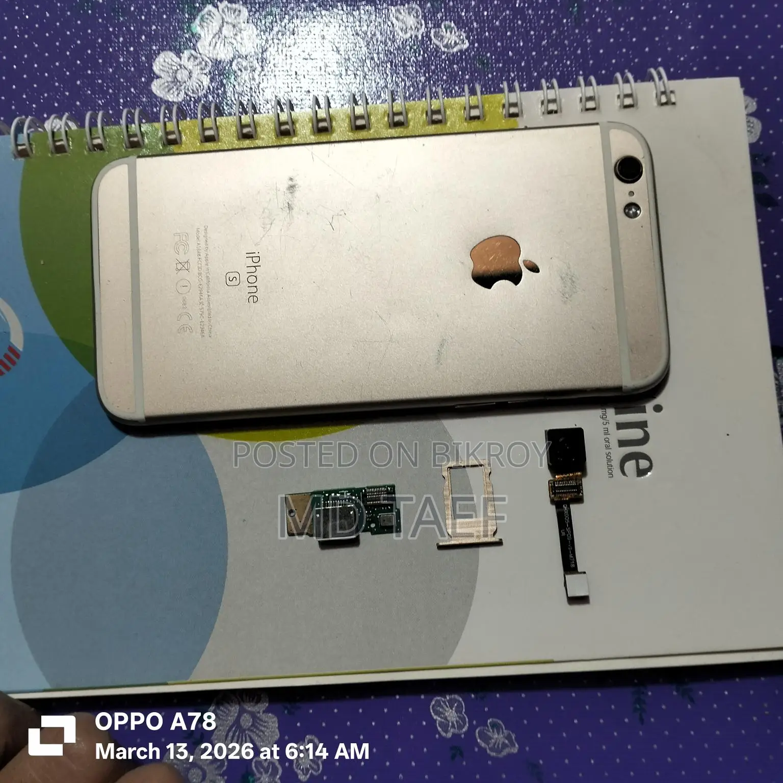 iPhone 6s Back Housing with Dual Camera