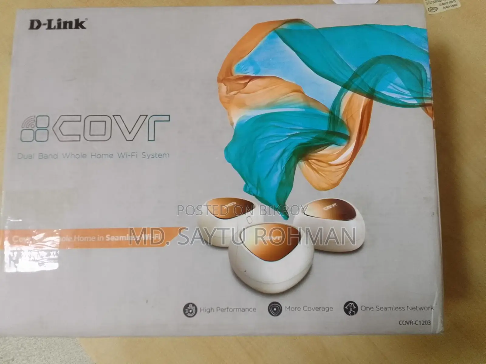 D-Link Copper WiFi Router