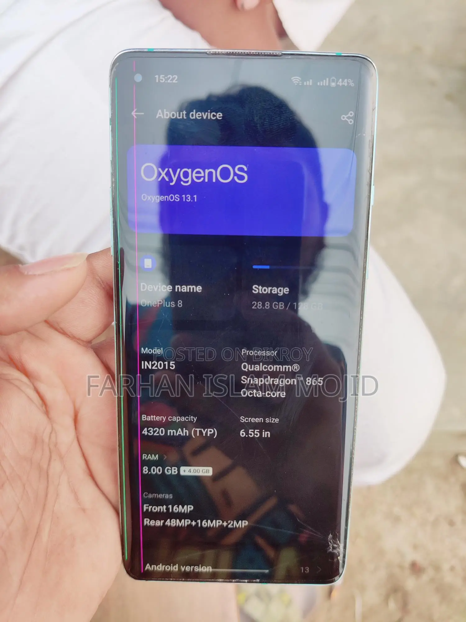 OnePlus 8 8.128 (Used)
