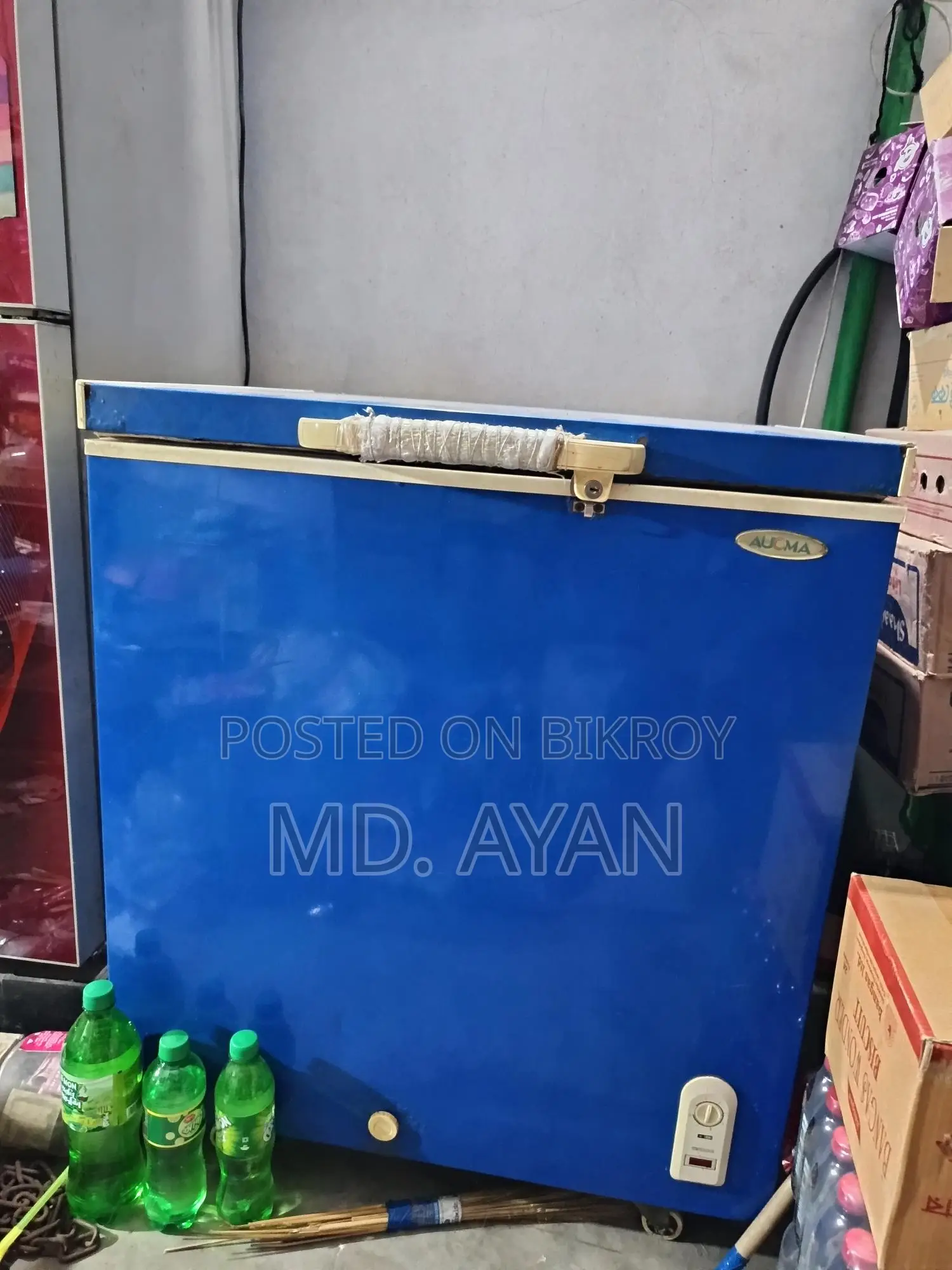 Running deep freezer for sale.