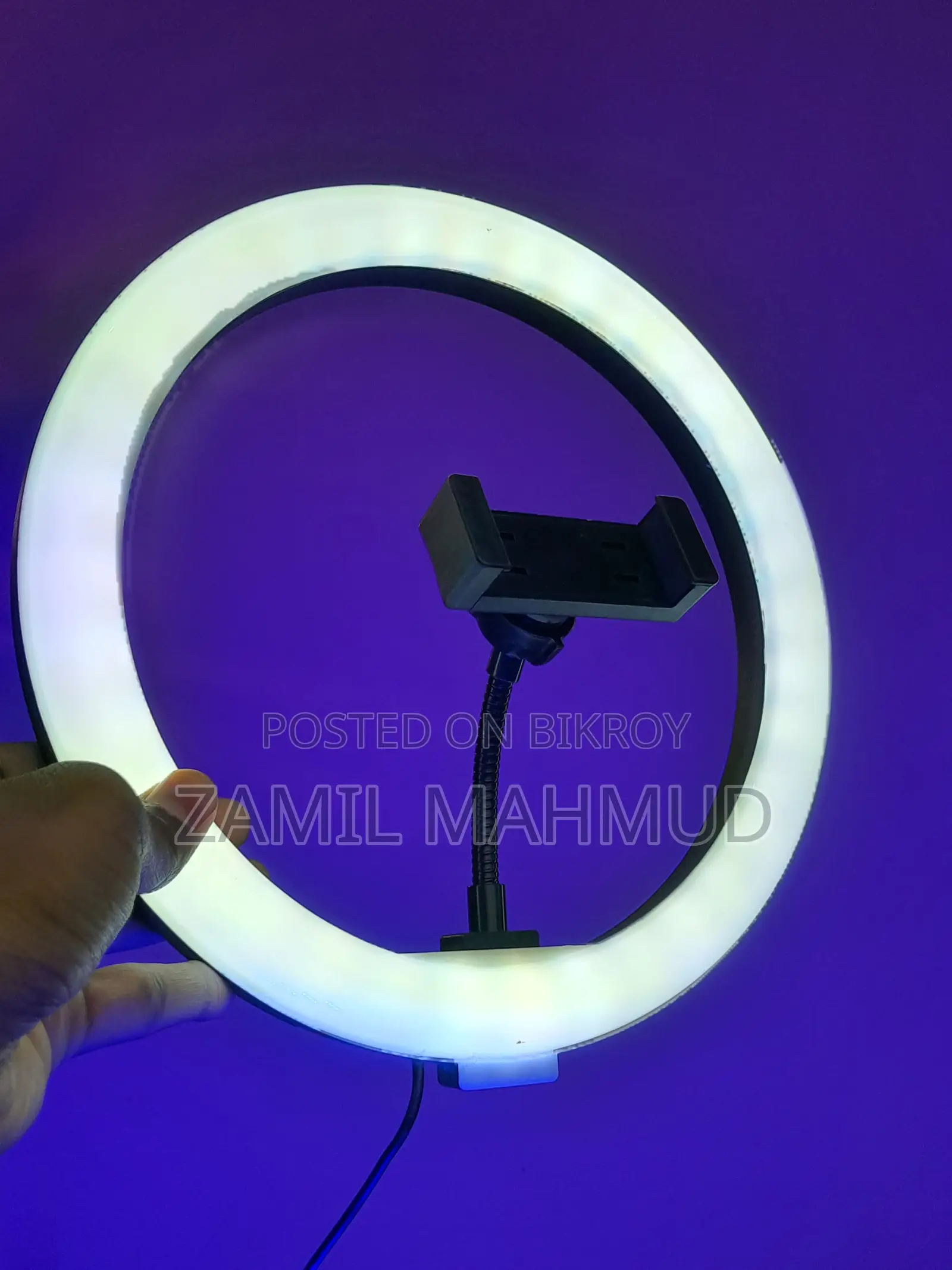 Hx-260 Professional 26cm Ring Light with Phone Holder