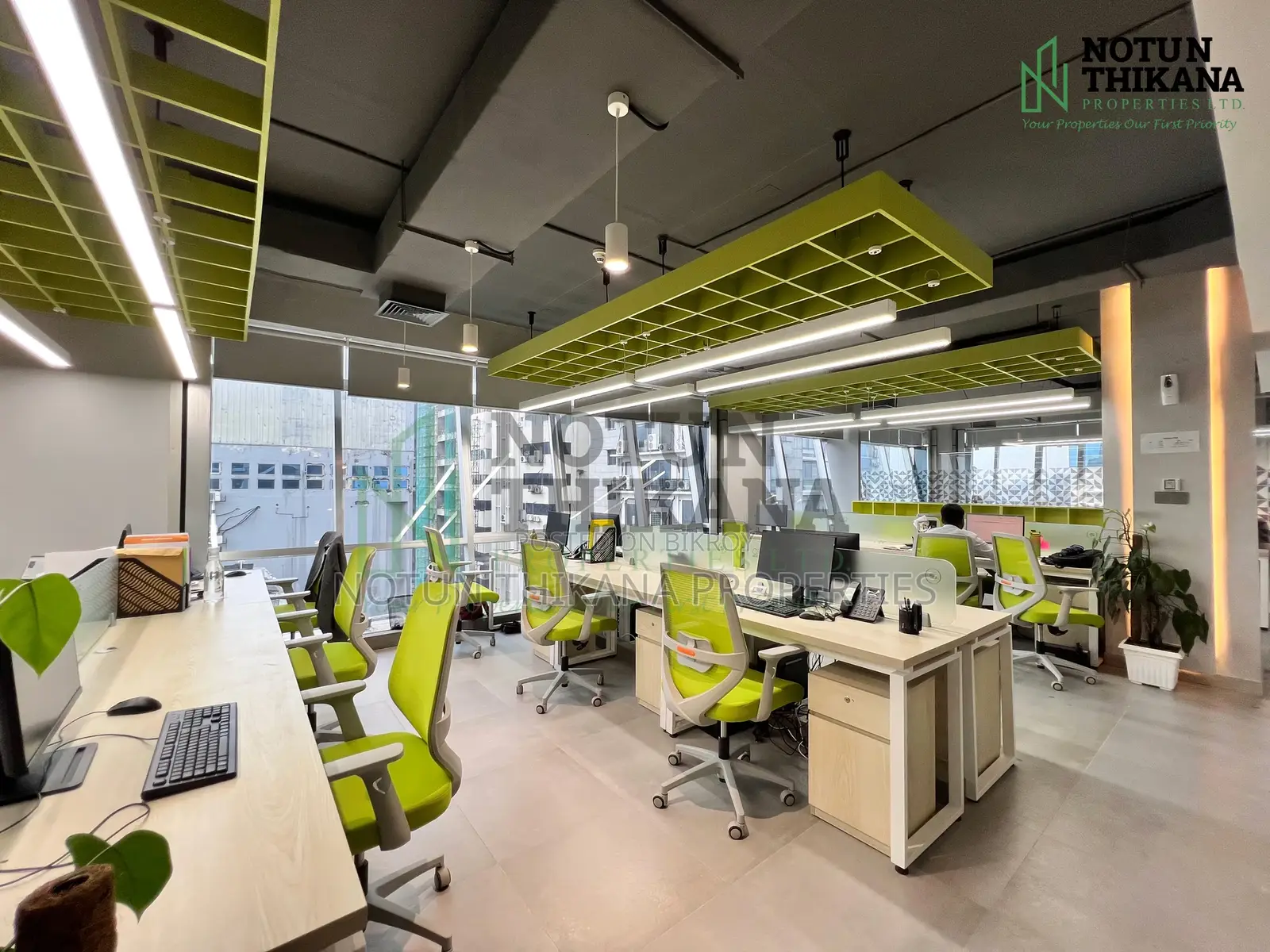 3280 Sft Full Furnished Office Space for Rent in Mohakhali.