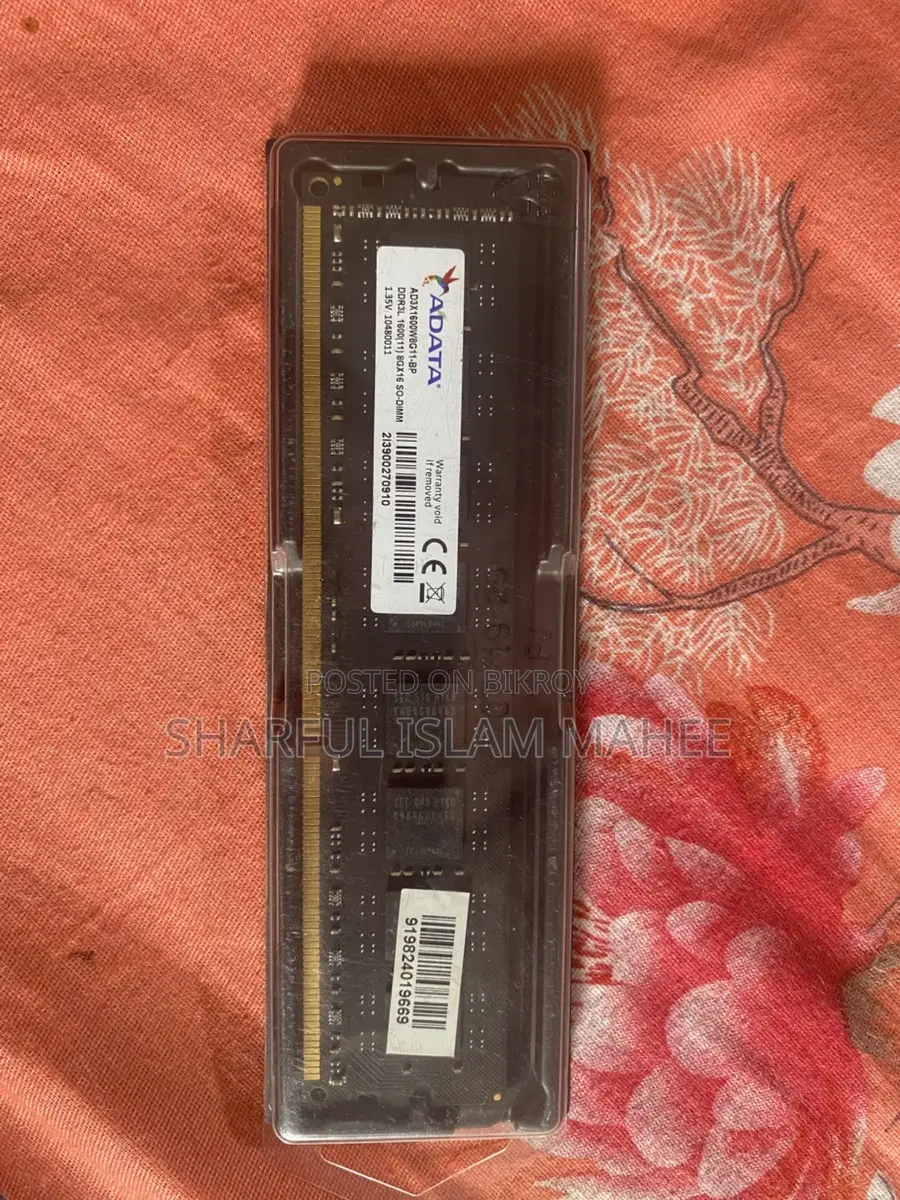 একদম নতুন এডাটা ৮ জিবি রেম কার্ড